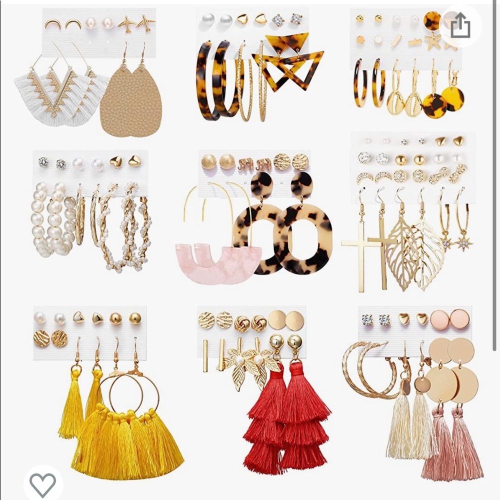 30+ Assorted Earrings
